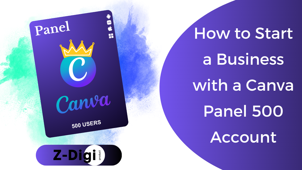 Canva Panel 500 account