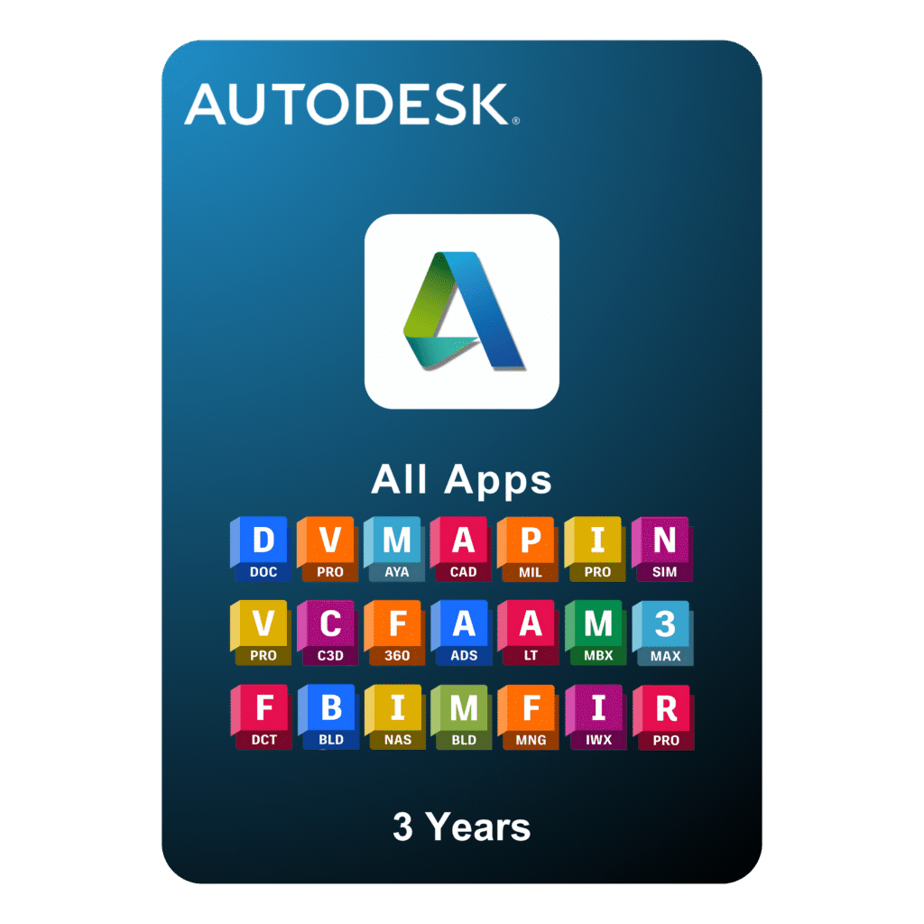 Autodesk All Apps Subscription 3 Years | Original Global License