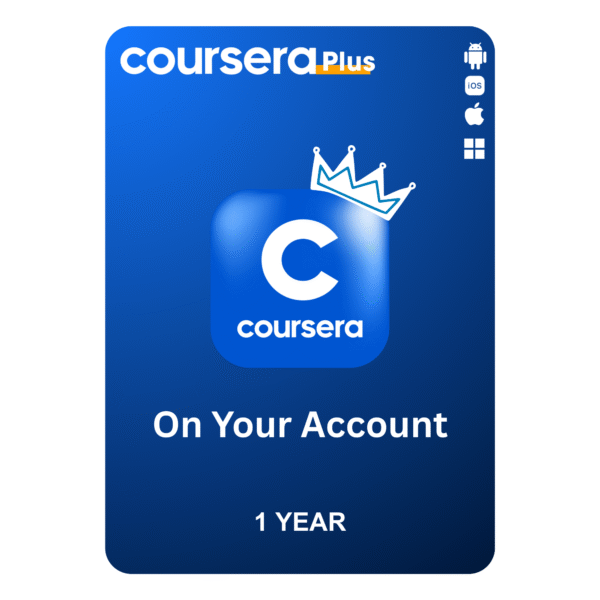 Coursera Plus 1 Year On Your Account – Instant Activation